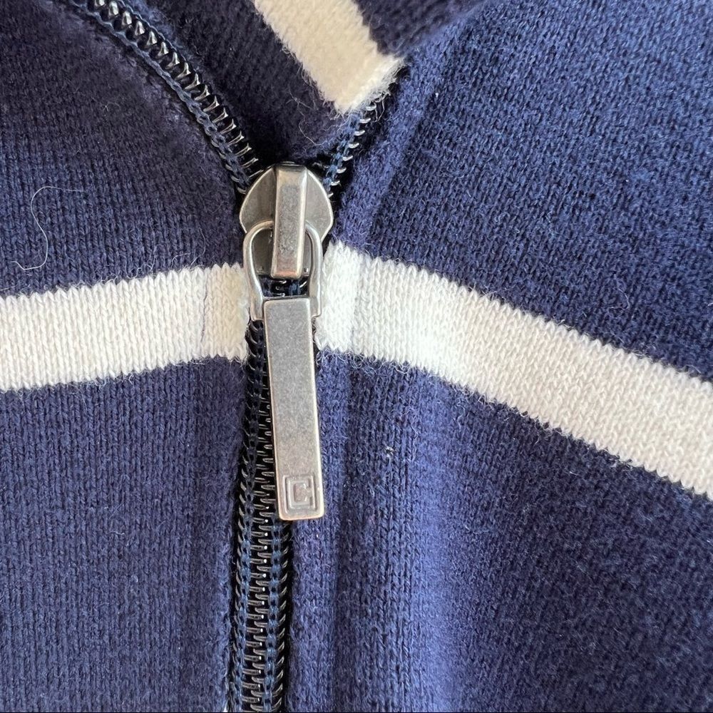 Chaps Striped Knit Soft Jacket - image 5